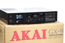 AKAI GX-9 High-End Cassette Tape Deck 1A-Zustand in OVP! Serviced + 1J.Garantie!