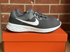 Nike Revolution 6 NN Next Nature Grey White Size 12 Mens New Sneakers NIB Shoes