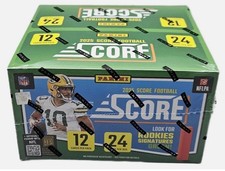 2025 Panini Score Football 24 Pack Retail Display Box 288 Cards Factory Sealed