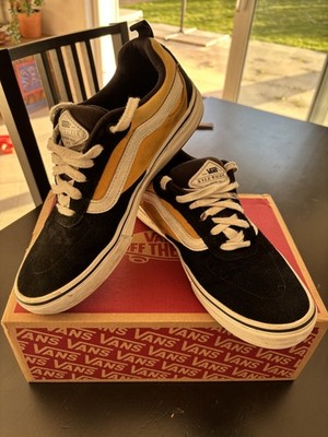  VANS'' Sneakers Schwarz gelb '' KYLE WALKER'' Gr. 8 (40,5) * Mega & Top *