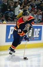 Robert Svehla Florida Panthers controls the puck at the game v the- Old Photo 1