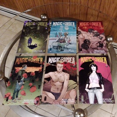 The Magic Order #1-6 (Image 2018 1C 2 3 4 5 6) Mark Millar / Olivier Coipel