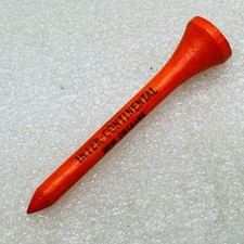 VTG Intercontinental Hotel New Orleans Orange Wooden Wood Golf Tee &bull; VG