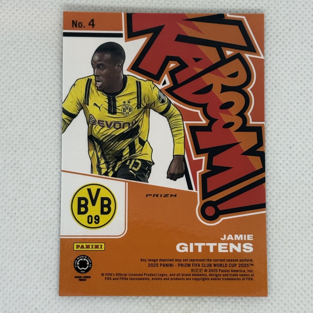 2025 FIFA Club World Cup | Jamie Gittens Dortmund | SSP Kaboom! | eBay