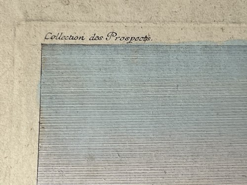 Antique St. John Lateran Rome 18th C Friedrich Leizelt Hand Colored Engraving - Picture 10 of 20