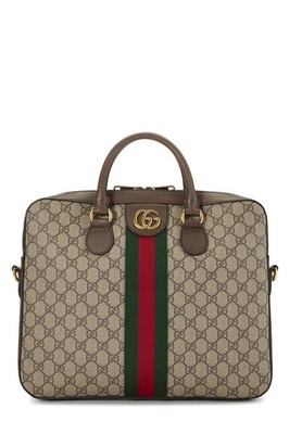 Gucci Original GG Supreme Canvas Ophidia Convertible Briefcase - WGACA