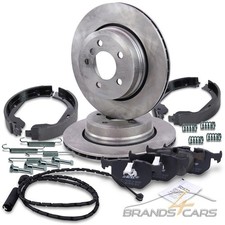 ATEC 2x BREMSSCHEIBE+BREMSBELÄGE+BREMSBACKEN HI FÜR BMW X3 E83 2.0-3.0