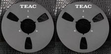 One Pair 10.5'' black TEAC Tape reel High Quality Aluminum Take Up Reel