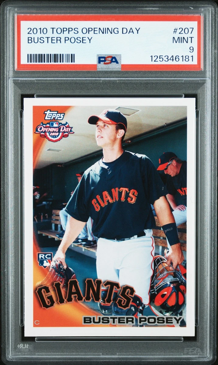 Buster Posey Baseball San Francisco Giants Rookie Sports Trading