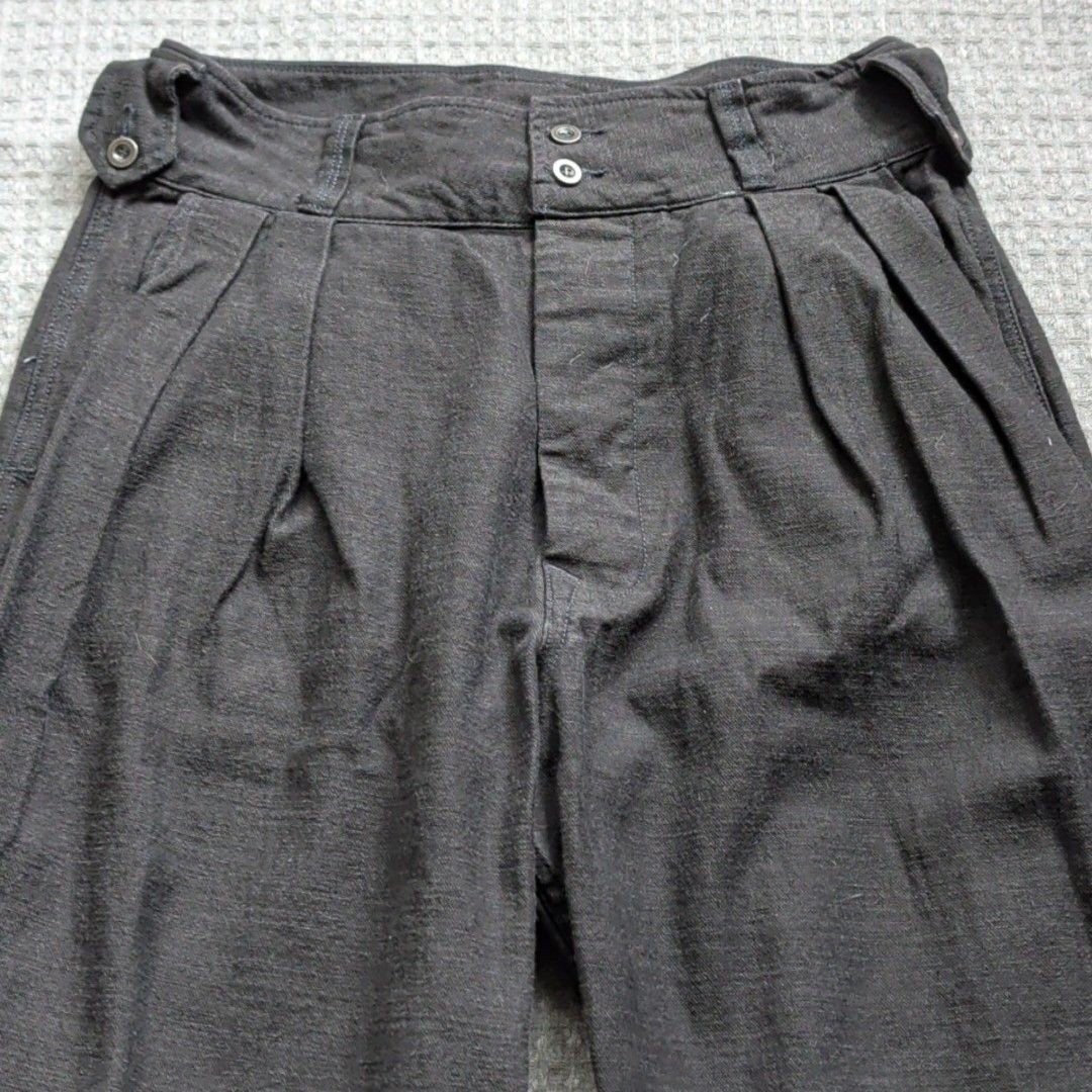 Imogene And Willie Pants Womens 31 Gray Diana Wide Leg Pleated Chino Denim image 2