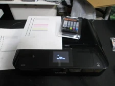 Canon PIXMA MG7720 Black Wireless All-In-One Inkjet Printer with ink