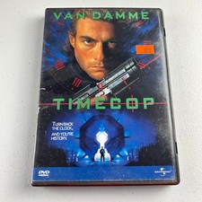 Timecop DVD 1994 Van Damme Sci-Fi Action Thriller Full Frame