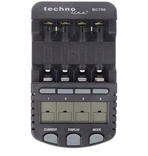 Caricabatterie Indipendente AA AAA -  Technoline BC 700 - Varie Funzioni