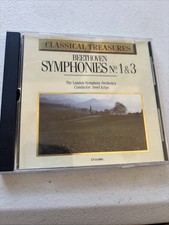 BEETHOVEN Symphonies Nos. 1 and 3 CD, J2003, Madacy