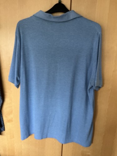 Mens Blue Harbour Polo Shirt - Blue - XXL - Picture 2 of 2