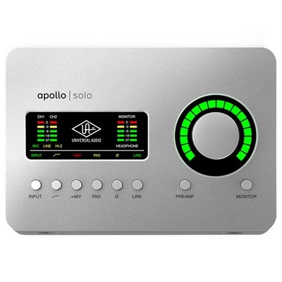 Universal Audio Apollo Solo Heritage Edition Thunderbolt 3 Audio Interface