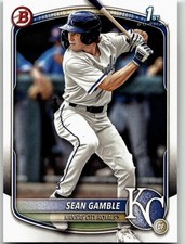 2025 Bowman Sean Gamble # BD - 178