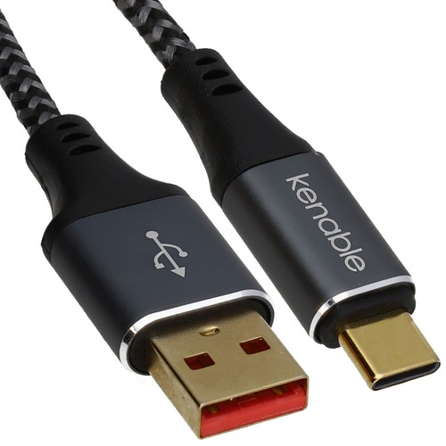 PRO 20AWG USB-C Ultra Fast Charge Mobile Phone Charging Lead Cable Braided 1m/2m - Afbeelding 6 van 9