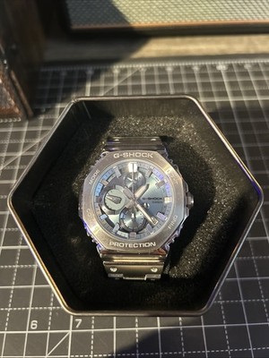 Casio G-Shock GMC-B2100 GMCB2100AD2A Stainless Steel FULL METAL