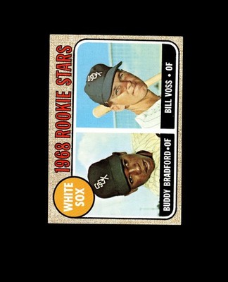 1968 Topps 142 Rookie Stars Buddy Bradford RC/Bill Voss VG-EX #D1,553543
