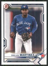 2021 Bowman Draft #BD-38 Orelvis Martinez Toronto Blue Jays 3627