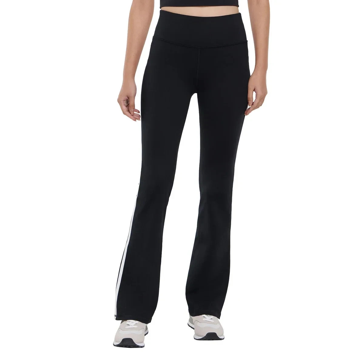 GapFit Women's Flare Legging Black/White Sz S New