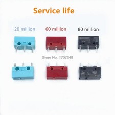 2Pcs GM2.0 GM4.0 GM8.0 Micro Switches for Mice Left Right Buttons