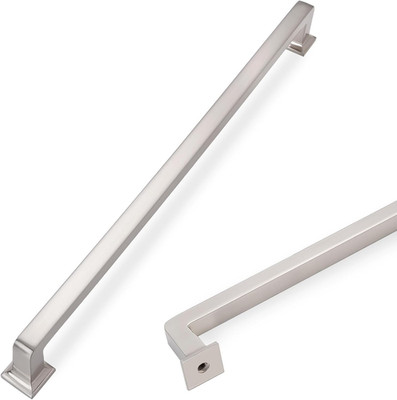 10 Pack 15 Inch(381Mm) Brushed Satin Nickel Cabinet Handles Kitchen Cabinet Pull