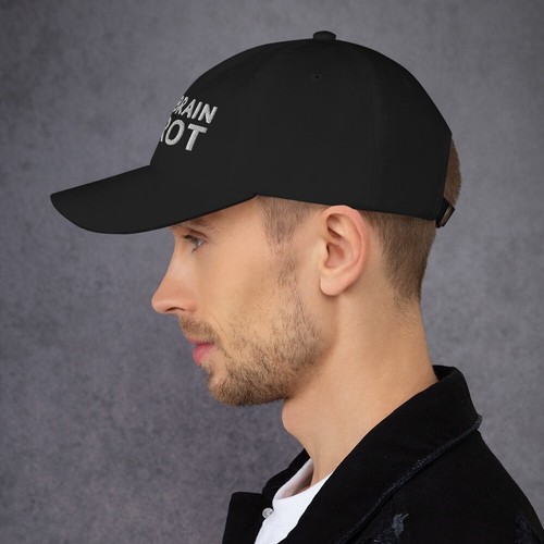 Sombrero Rojo Cerebro Bordado Divertido Meme Sombrero TikTok Gen Z Humor Papá Sombrero Unisex - Imagen 5 de 12