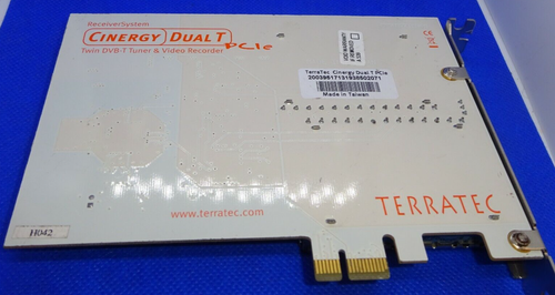 TERRATEC CINERGY DUAL T TWIN DVB-T TUNER & VIDEO RECORDER PCIe #GK653 - Afbeelding 2 van 3