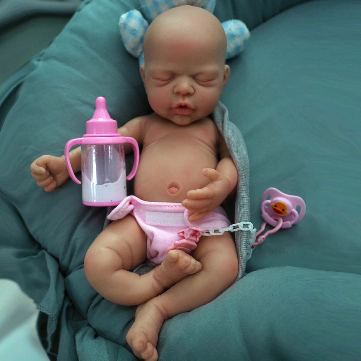 Adorable Surprise Duo 12 Inch Micro Preemie Full Body Silicone Baby Dolls