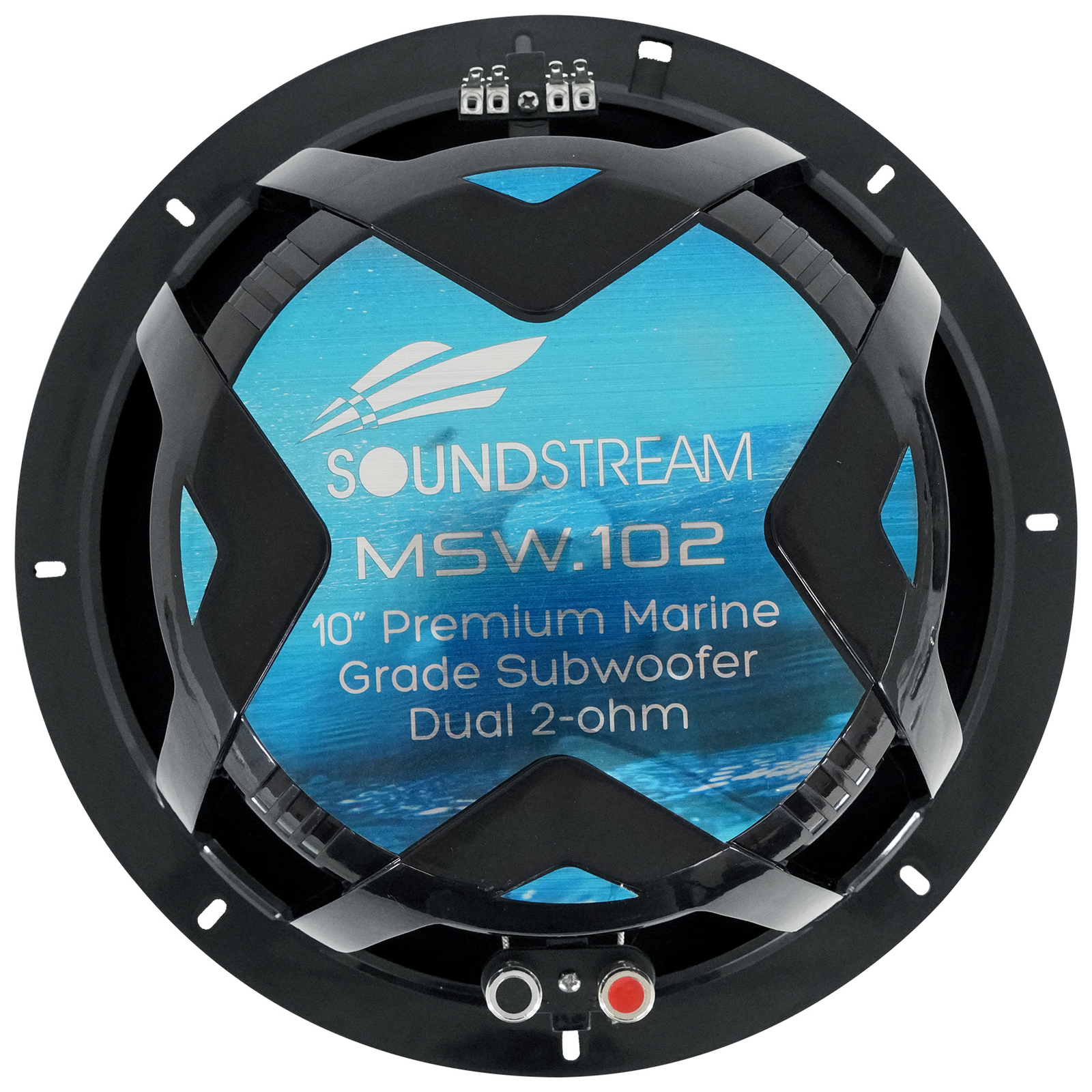SoundStream MSW102 10 600 Вт МорскойлодочныйUTV сабвуфер DVC 2-омный сабвуфер