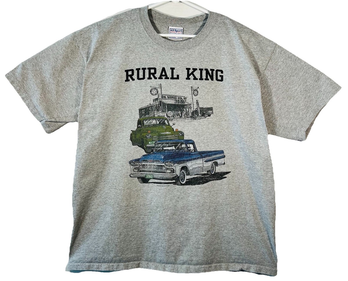 VTG Y2K 02 Rural King Chevy Apache 53 Chevy Truck Graphic Men