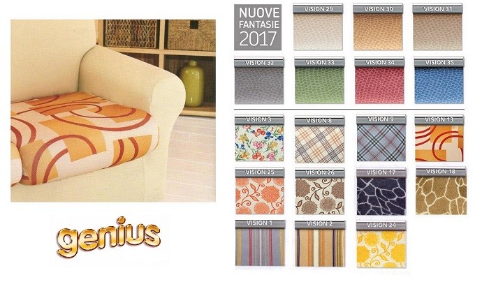 COPPIA COPRICUSCINI GENIUS VISION ART. VISION CC DA 50 A 75 CM COL. A SCELTA