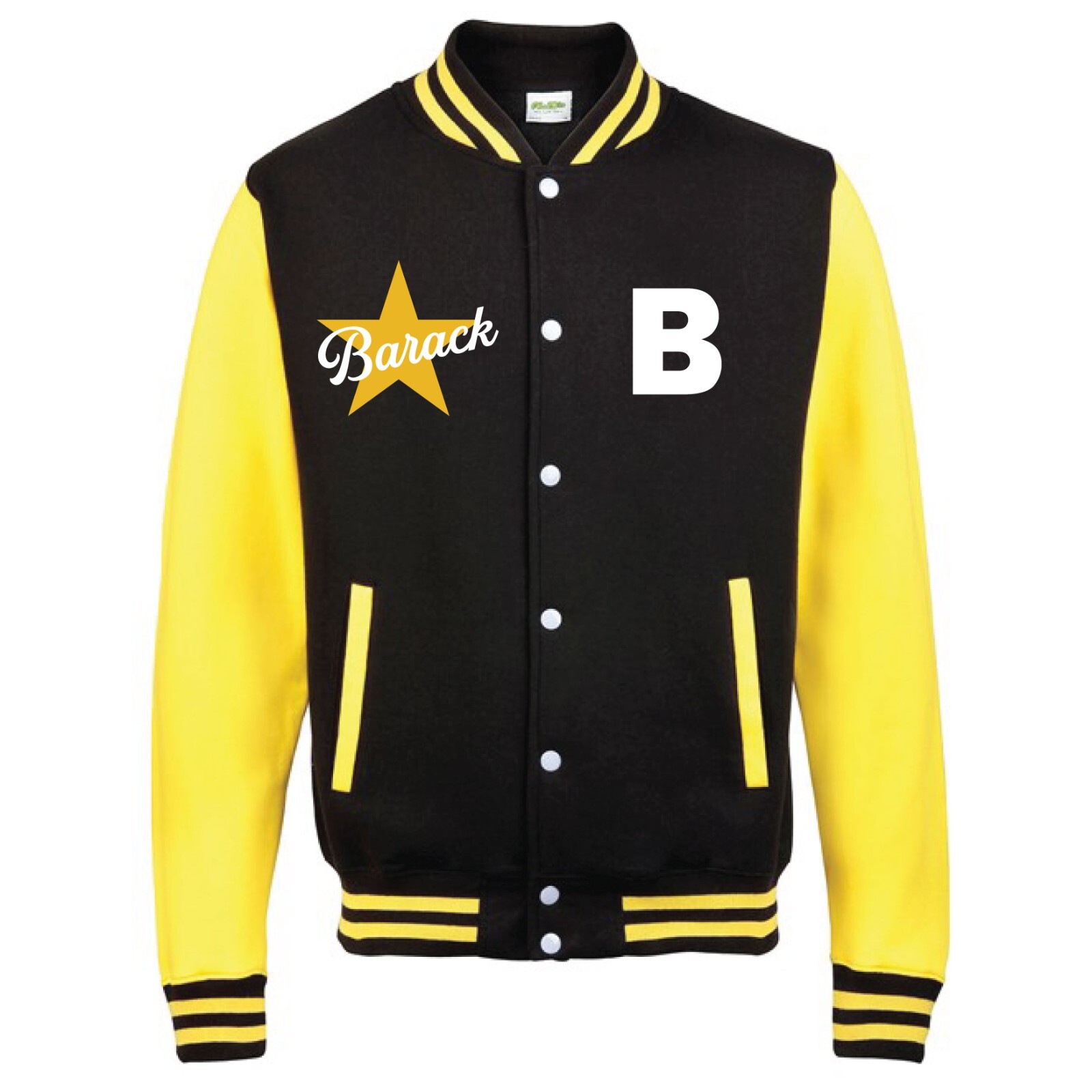 Personalised Awdis Varsity jacket Initial Your Name Family Baseball Style Star image 4