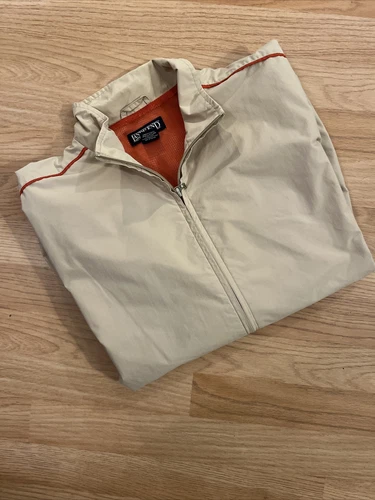 Chaqueta Cortavientos Para Hombre Land's End Talla M Abrigo Ligero Caqui image 2