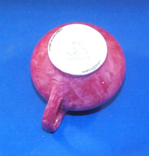 Vintage Shenango China Red Miniature Pitcher Creamer. New Castle PA - Picture 5 of 6