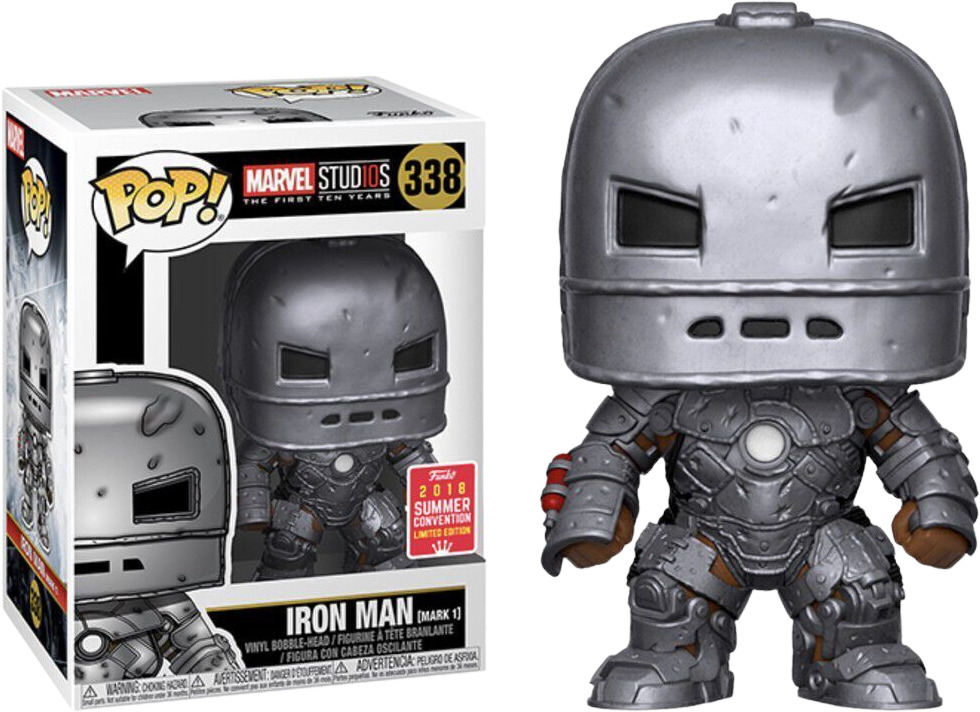 Funko Pop! Vinyl: Marvel - Iron Man (Mark I) - San Diego Funko Pop! Vinyl: Marvel - Iron Man (Mark I) - San Diego