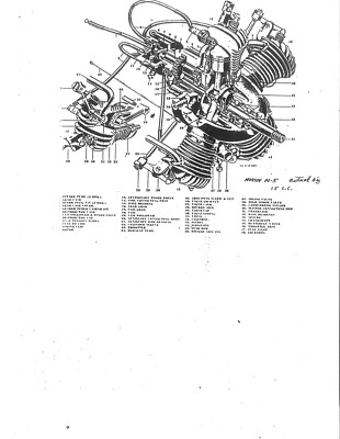 Morton M-5 model airplane engine PDF copy on CD-ROM