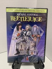 BEETLEJUICE 20th ANNIVERSARY DELUXE EDITION 1988, 2008 DVD Brand New B3G1FREE