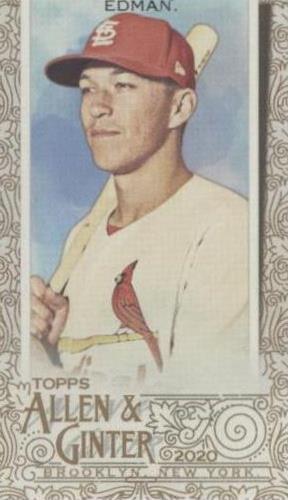2020 Topps Allen & Ginter's - Tommy Edman #265 Mini Gold for sale ...