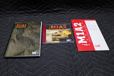 Vintage iM1A2 Abrams America's Main Battle Tank Computer Game (Windows 95)