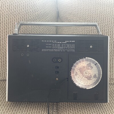 Working Panasonic RF-1600 6-Band Portable Radio AM-FM-VHF-AIR-MB