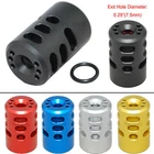 .22LR Ruger Mark IV 22/45 1/2"x28 TPI Muzzle Brake - Gen 2 Anodized Aluminum