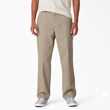 DICKIES Skateboarding Regular Fit Twill Pants - Desert Sand New