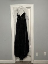 sherri hill prom dress black size 10