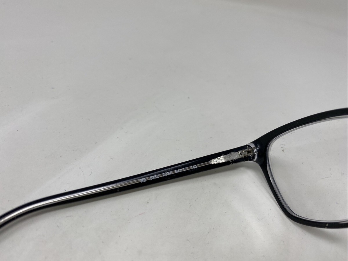 Ray-Ban RB 5362 2034 Black Full Rim Plastic Eyeglasses 54-17-140 Frames Only Ray-Ban RB 5362 2034 54-17-140 Black Full Rim Plastic  main image 3