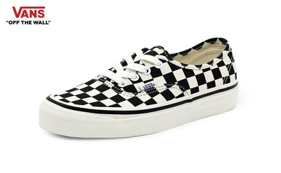 checkerboard vans authentic ebay