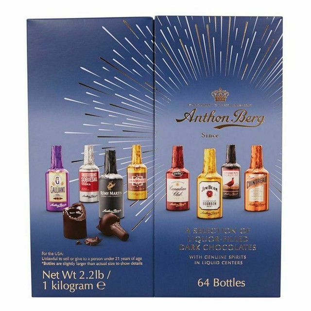 NEW Anthon Berg Dark Chocolate Liqueurs 2.2 Lbs 64 Pcs New July 2021 eBay