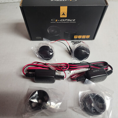 JL Audio C1-075ct 3/4'' C1 Series Component 150W Max Aluminum Dome Tweeters